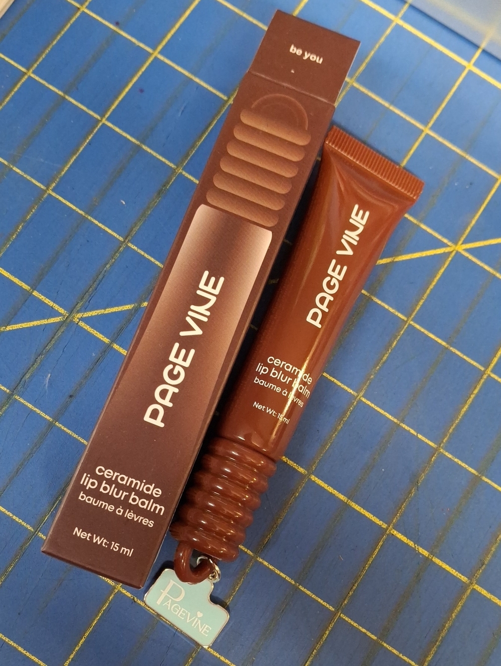 Page Vine Ceramide Lip Blur Balm 15ml tube New in Box - 06 be you
